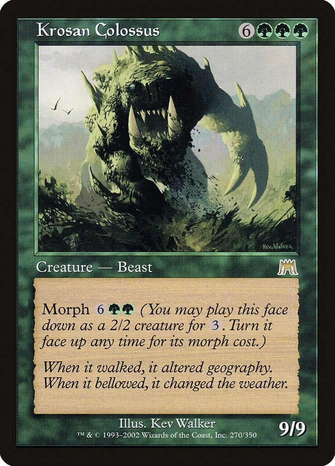 Image for Krosan Colossus (270) [Onslaught] - Magic: The Gathering