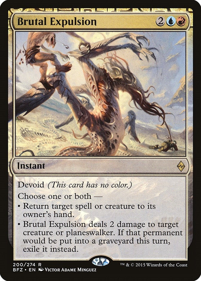 Image for Brutal Expulsion (200) [Battle for Zendikar] - Magic: The Gathering