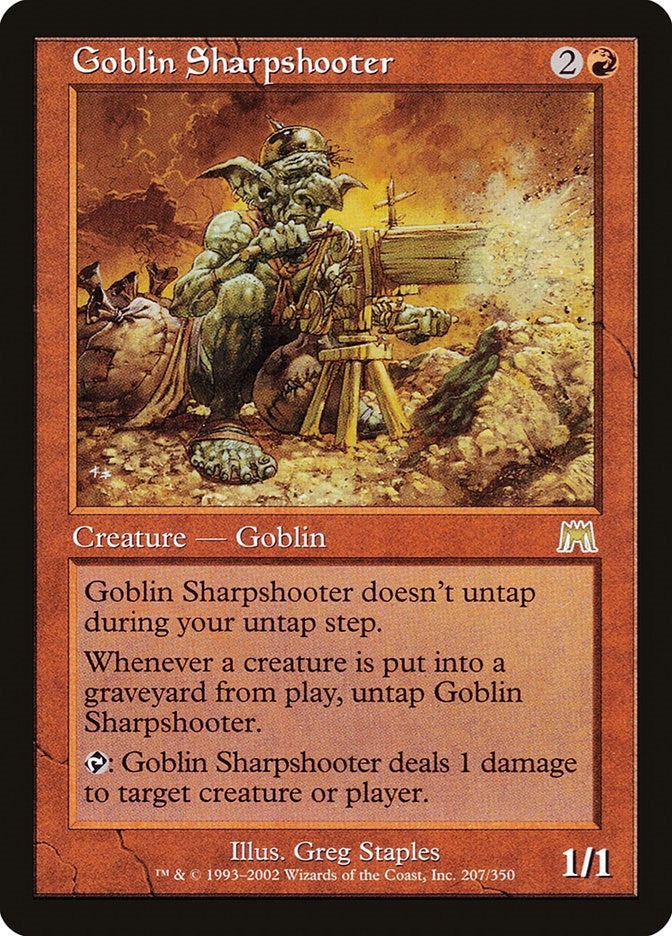 Image for Goblin Sharpshooter (207) [Onslaught] - Magic: The Gathering