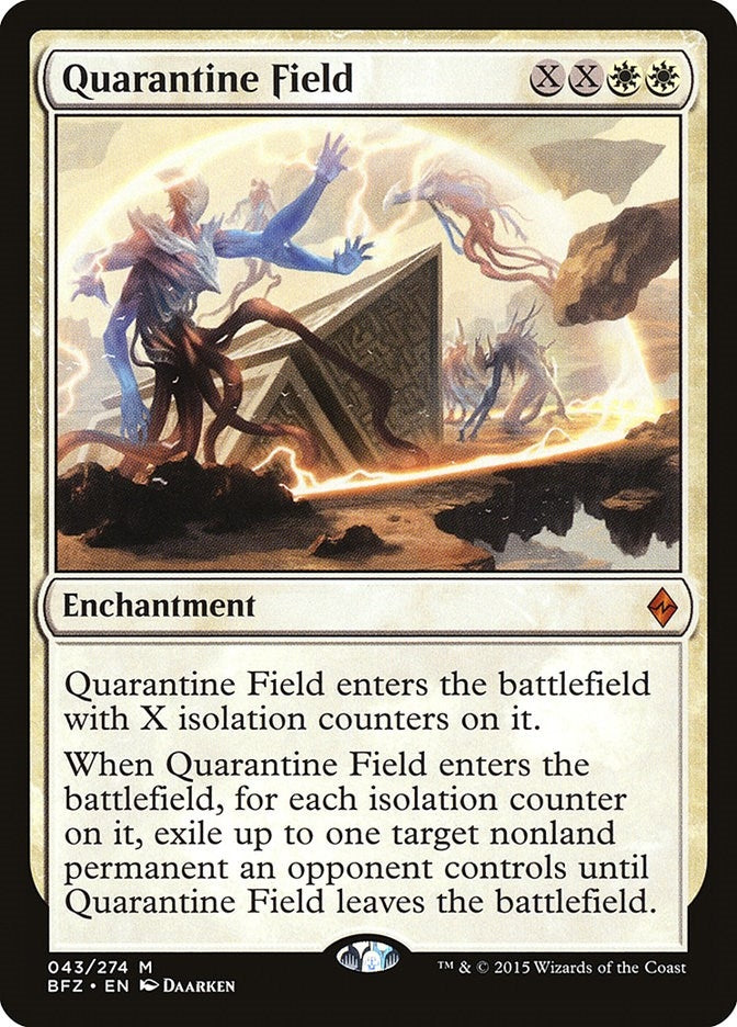 Image for Quarantine Field (43) [Battle for Zendikar] - Magic: The Gathering