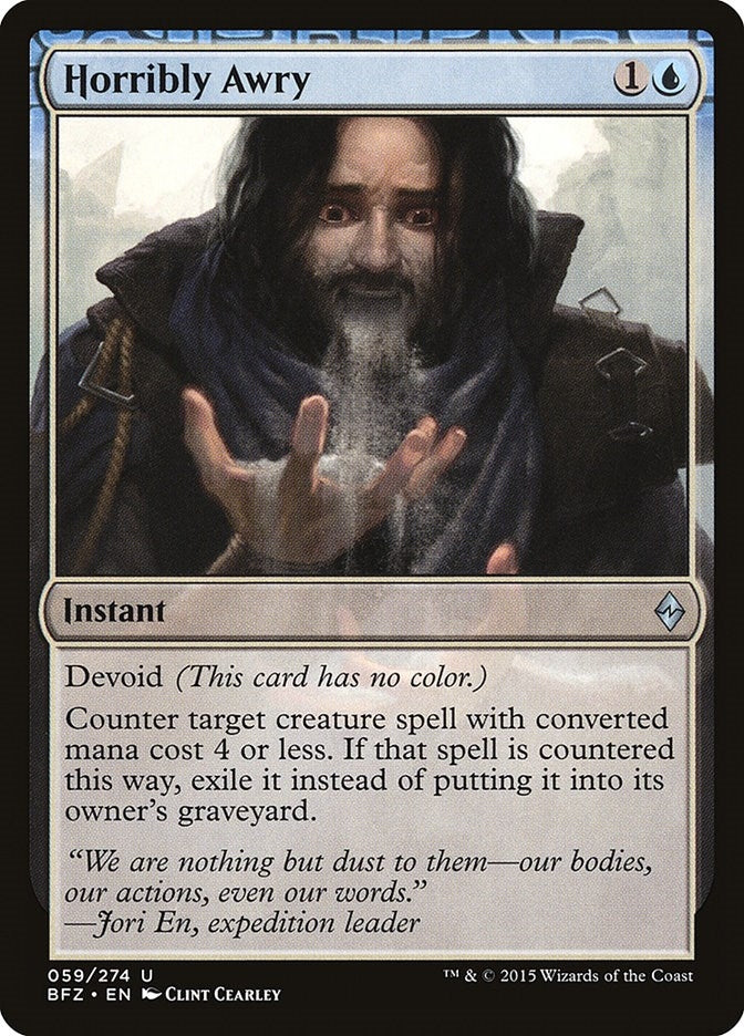 Image for Horribly Awry (59) [Battle for Zendikar] - Magic: The Gathering