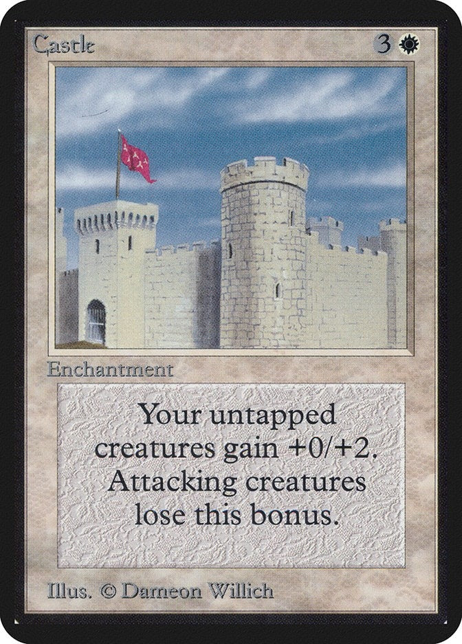 Image for Castle [Alpha Edition] - Magic: The Gathering