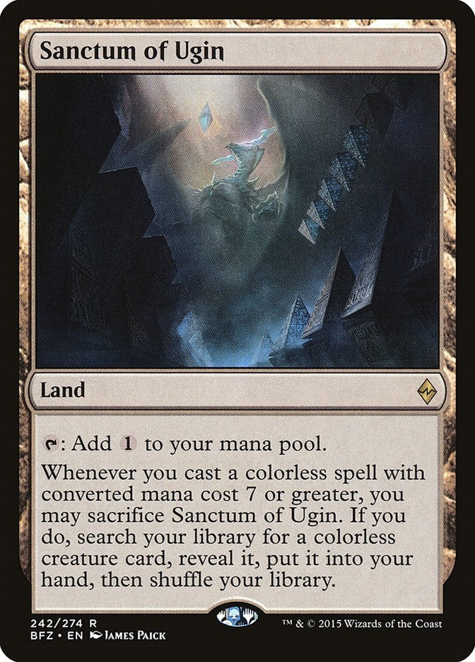 Image for Sanctum of Ugin (242) [Battle for Zendikar] - Magic: The Gathering