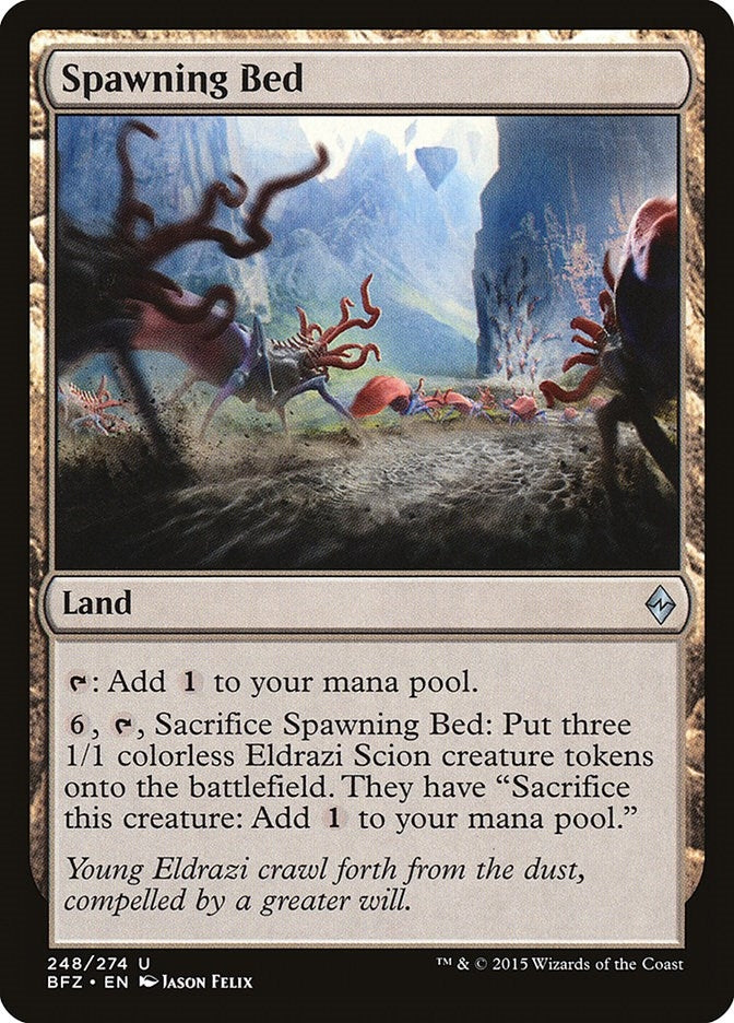 Image for Spawning Bed (248) [Battle for Zendikar] - Magic: The Gathering