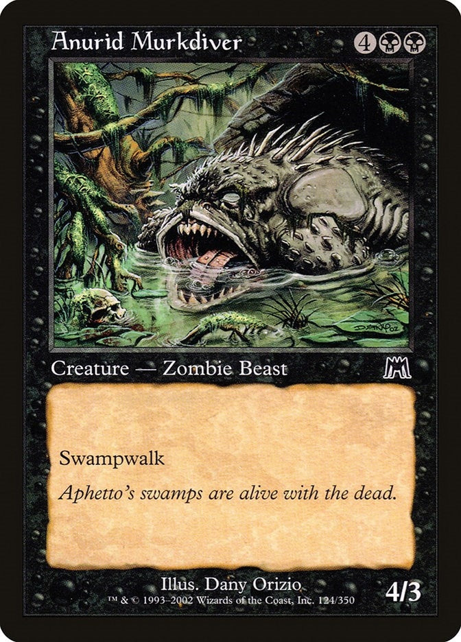 Image for Anurid Murkdiver (124) [Onslaught] - Magic: The Gathering