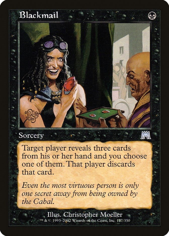 Image for Blackmail (127) [Onslaught] - Magic: The Gathering