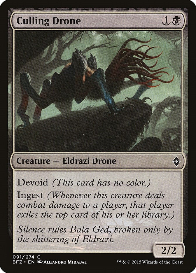 Image for Culling Drone (91) [Battle for Zendikar] - Magic: The Gathering
