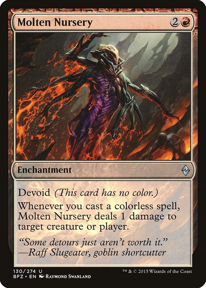 Image for Molten Nursery (130) [Battle for Zendikar] - Magic: The Gathering