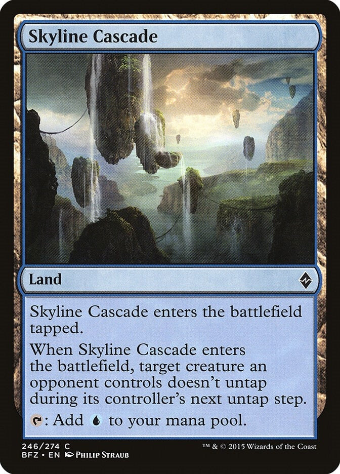 Image for Skyline Cascade (246) [Battle for Zendikar] - Magic: The Gathering
