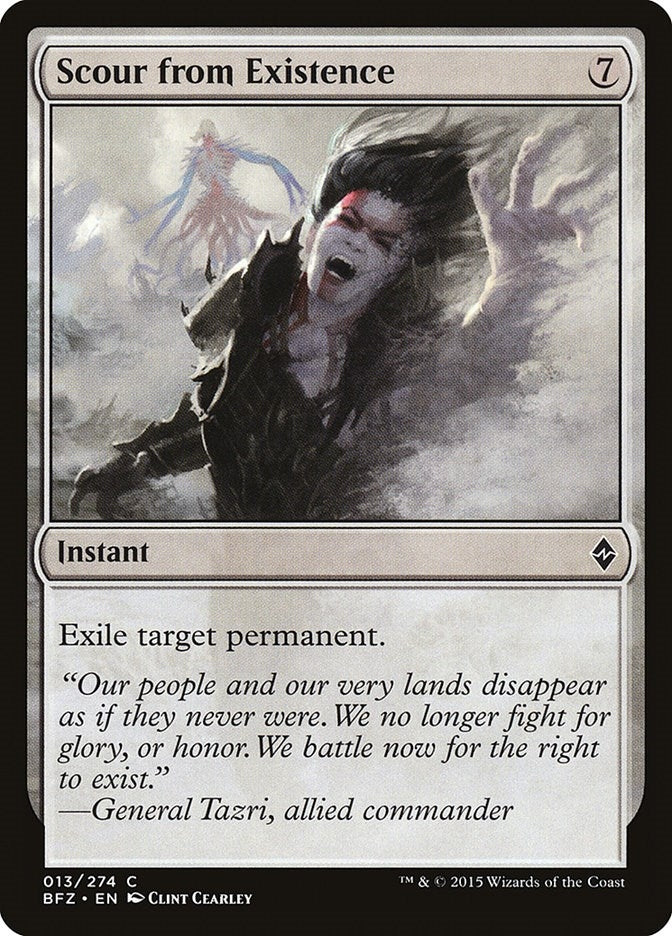 Image for Scour from Existence (13) [Battle for Zendikar] - Magic: The Gathering