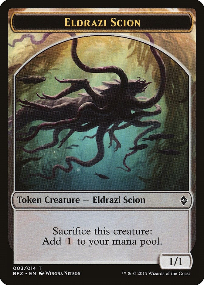 Image for Eldrazi Scion Token (003) (3) [Battle for Zendikar] - Magic: The Gathering