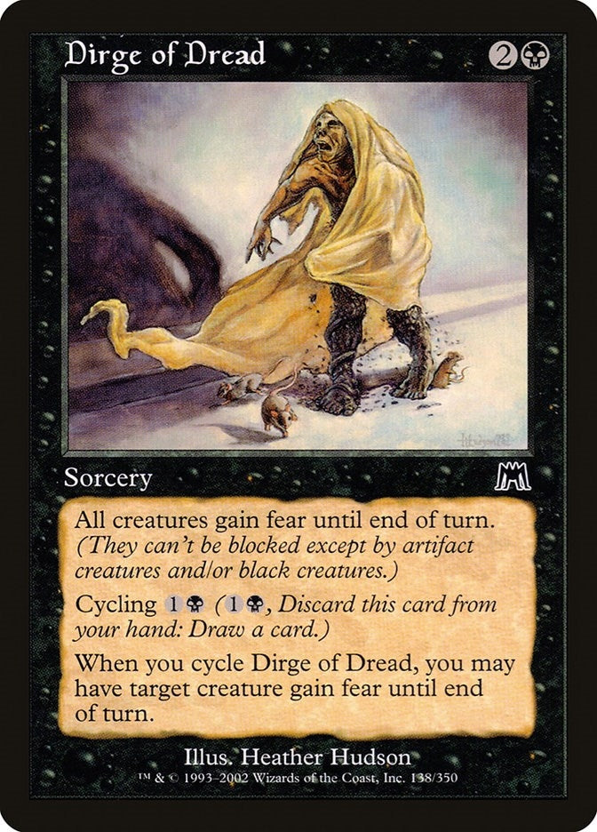 Image for Dirge of Dread (138) [Onslaught] - Magic: The Gathering