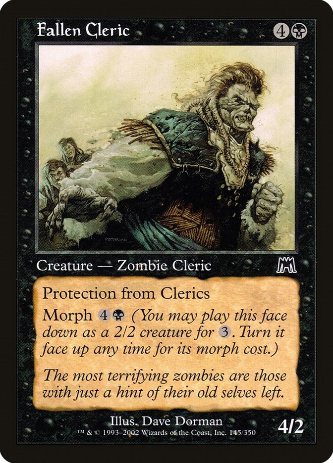 Image for Fallen Cleric (145) [Onslaught] - Magic: The Gathering