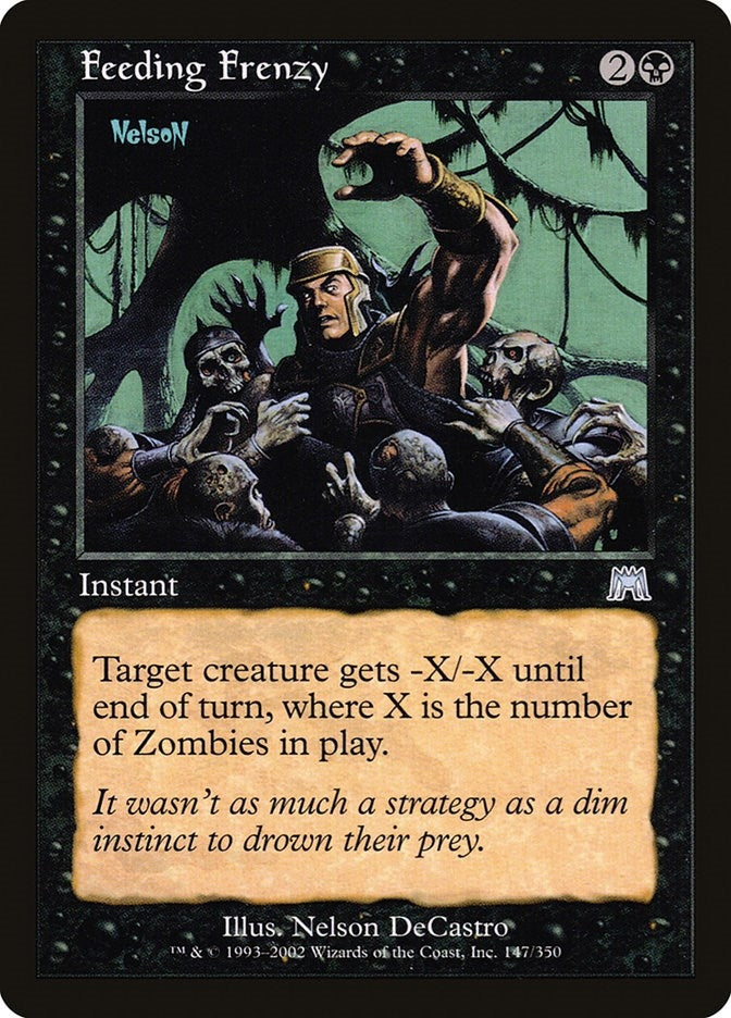 Image for Feeding Frenzy (147) [Onslaught] - Magic: The Gathering