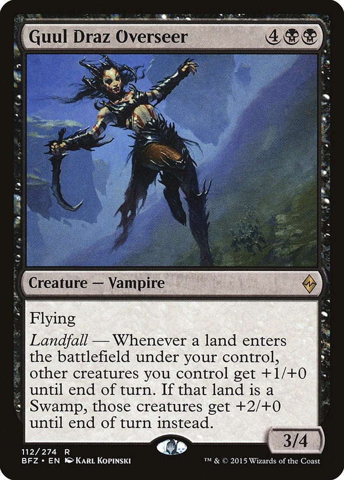 Image for Guul Draz Overseer (112) [Battle for Zendikar] - Magic: The Gathering