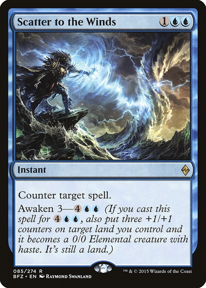 Image for Scatter to the Winds (85) [Battle for Zendikar] - Magic: The Gathering