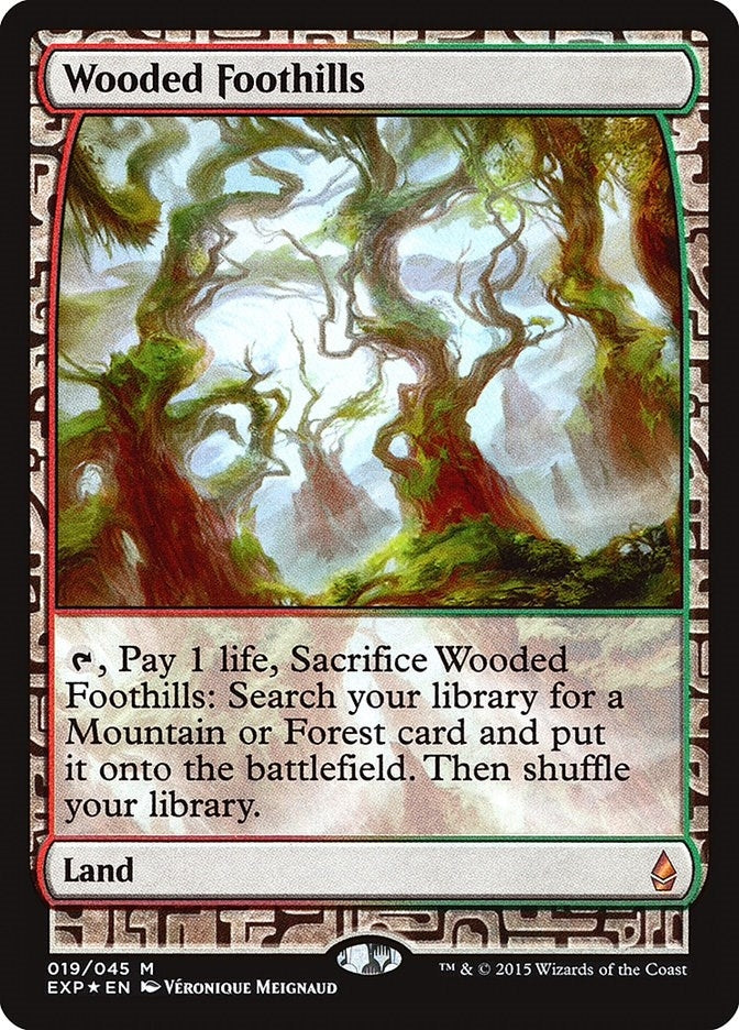 Image for Wooded Foothills (19) [Zendikar Expeditions] - Magic: The Gathering