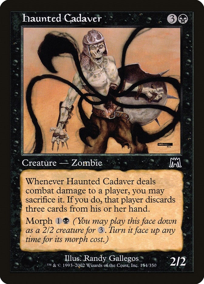 Image for Haunted Cadaver (154) [Onslaught] - Magic: The Gathering