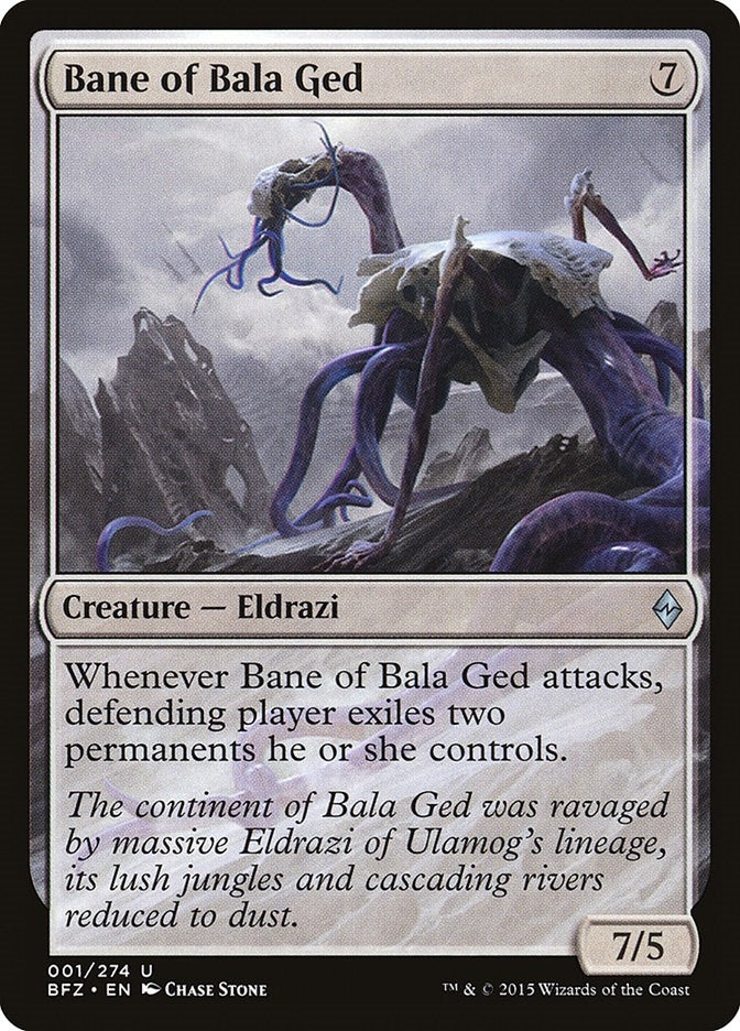 Image for Bane of Bala Ged (1) [Battle for Zendikar] - Magic: The Gathering