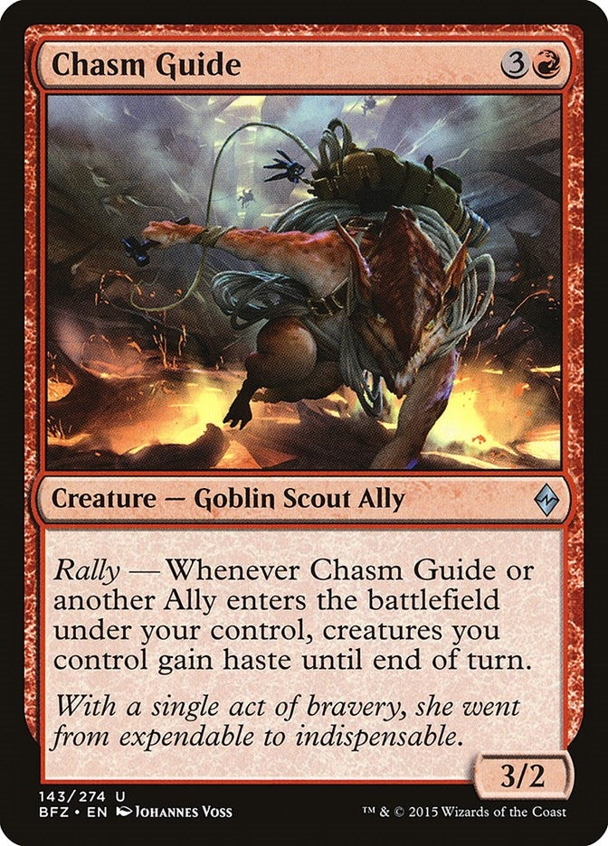 Image for Chasm Guide (143) [Battle for Zendikar] - Magic: The Gathering