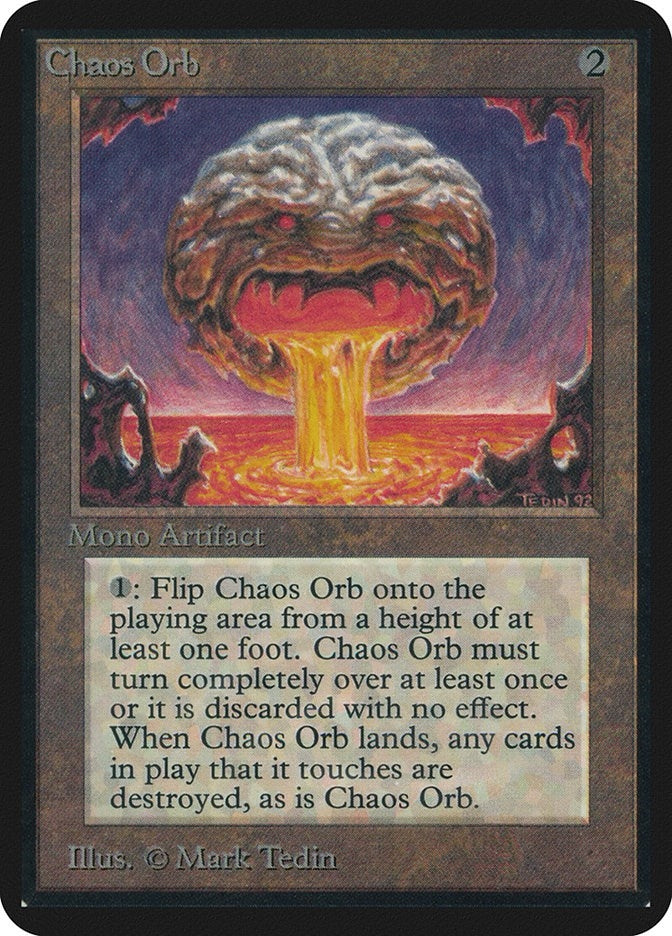 Image for Chaos Orb [Alpha Edition] - Magic: The Gathering
