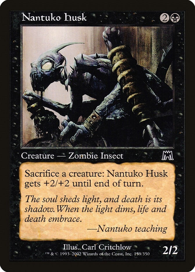 Image for Nantuko Husk (159) [Onslaught] - Magic: The Gathering