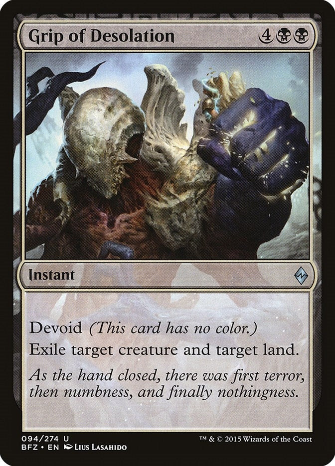 Image for Grip of Desolation (94) [Battle for Zendikar] - Magic: The Gathering