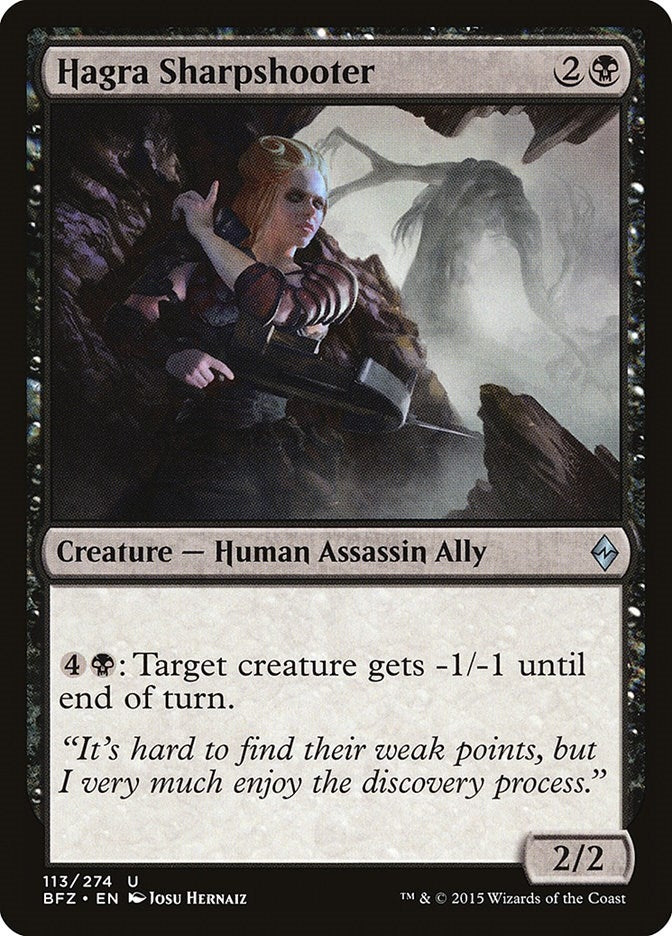 Image for Hagra Sharpshooter (113) [Battle for Zendikar] - Magic: The Gathering