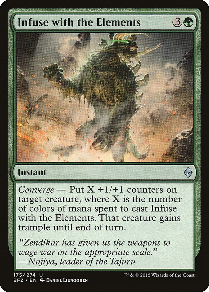 Image for Infuse with the Elements (175) [Battle for Zendikar] - Magic: The Gathering