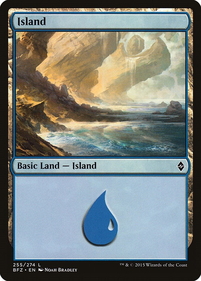 Image for Island (255) (255) [Battle for Zendikar] - Magic: The Gathering