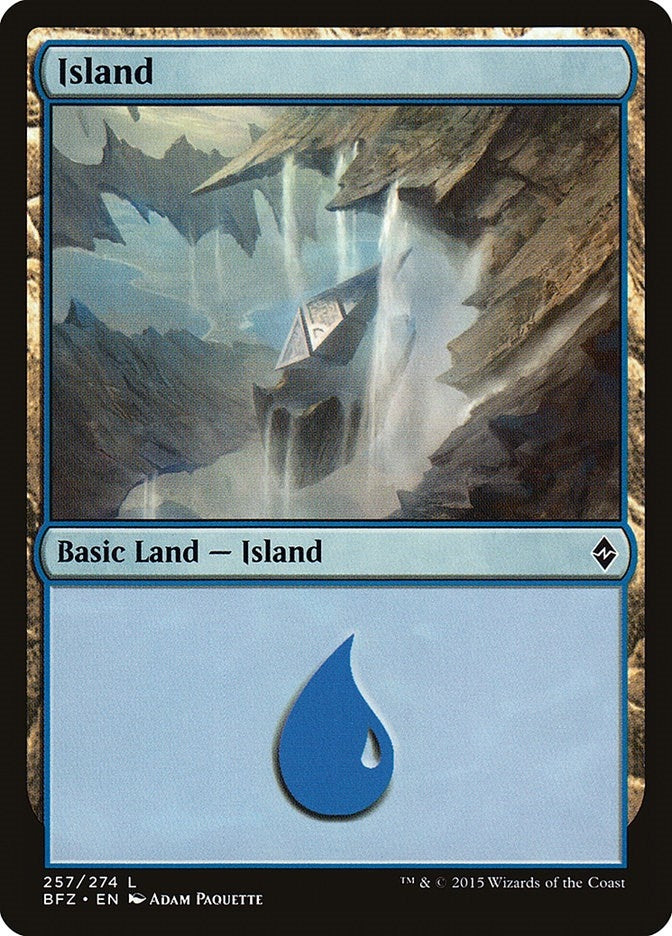 Image for Island (257) (257) [Battle for Zendikar] - Magic: The Gathering