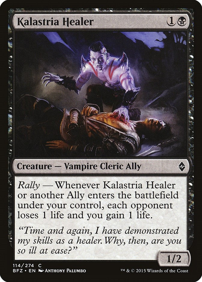 Image for Kalastria Healer (114) [Battle for Zendikar] - Magic: The Gathering