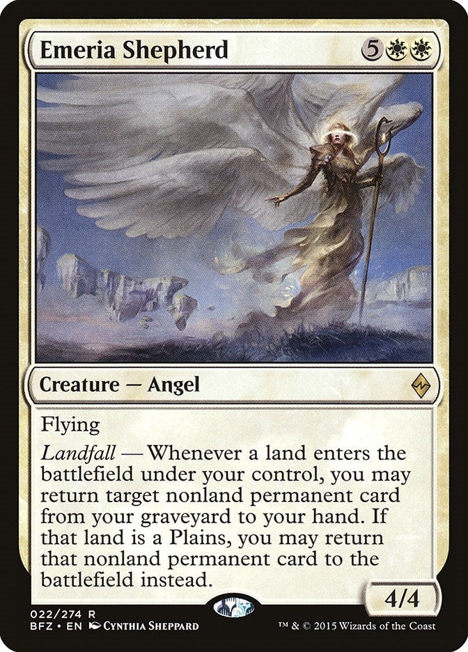 Image for Emeria Shepherd (22) [Battle for Zendikar] - Magic: The Gathering