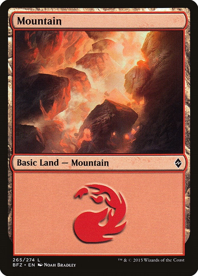 Image for Mountain (265) (265) [Battle for Zendikar] - Magic: The Gathering