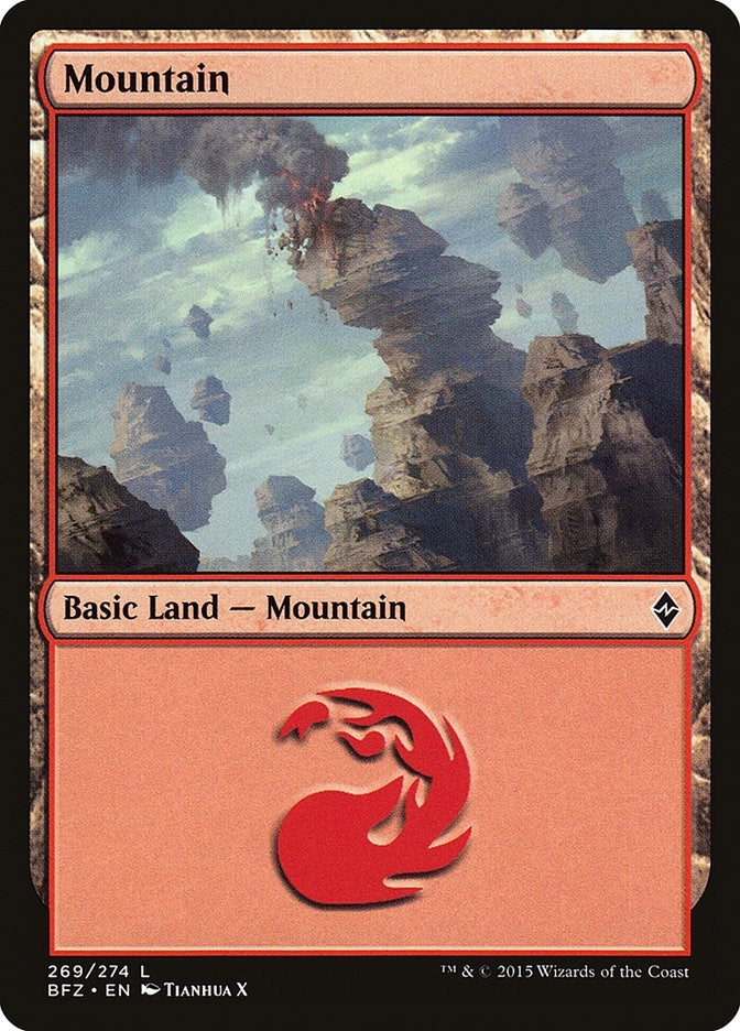 Image for Mountain (269) (269) [Battle for Zendikar] - Magic: The Gathering