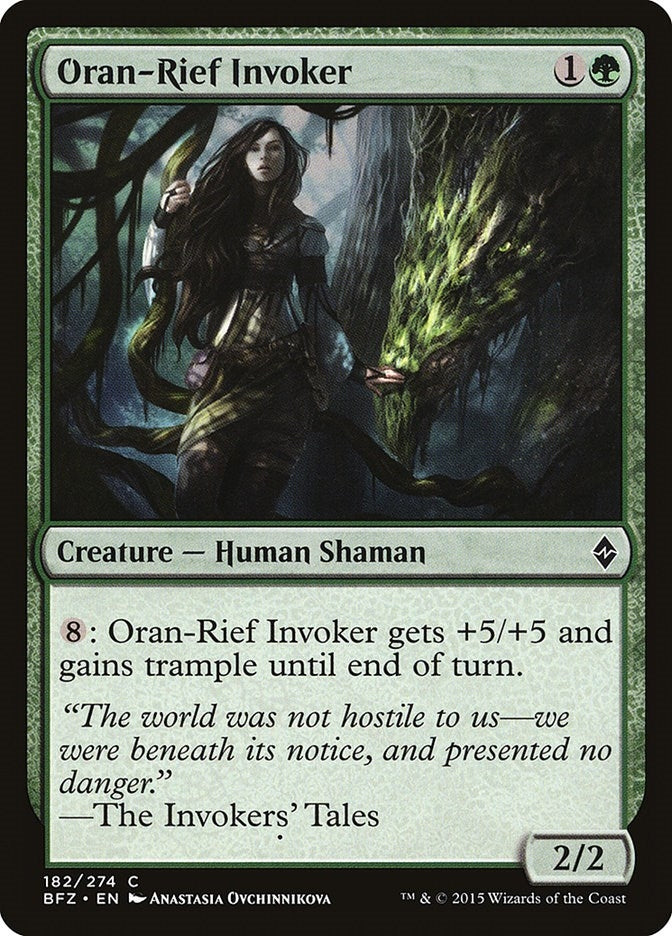 Image for Oran-Rief Invoker (182) [Battle for Zendikar] - Magic: The Gathering