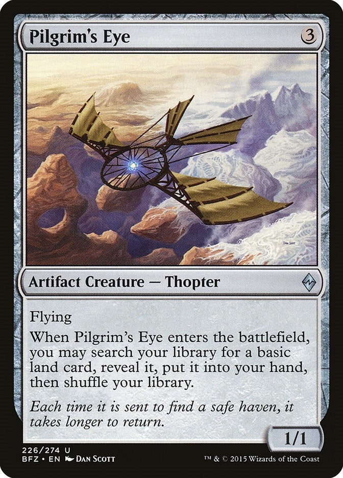 Image for Pilgrim's Eye (226) [Battle for Zendikar] - Magic: The Gathering