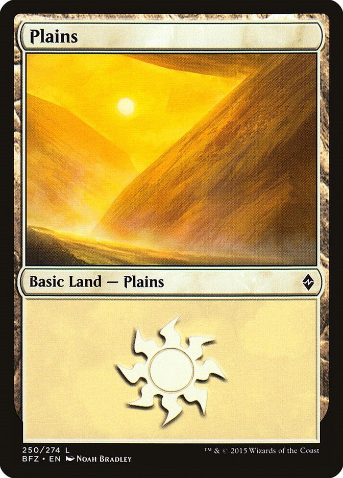 Image for Plains (250) (250) [Battle for Zendikar] - Magic: The Gathering