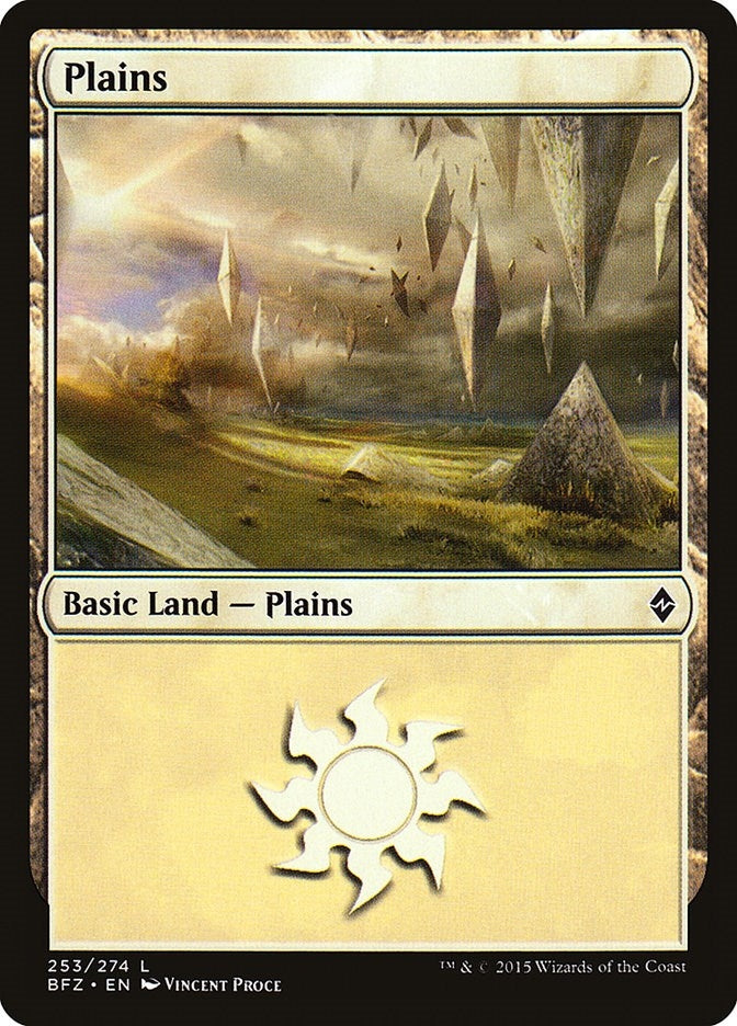 Image for Plains (253) (253) [Battle for Zendikar] - Magic: The Gathering