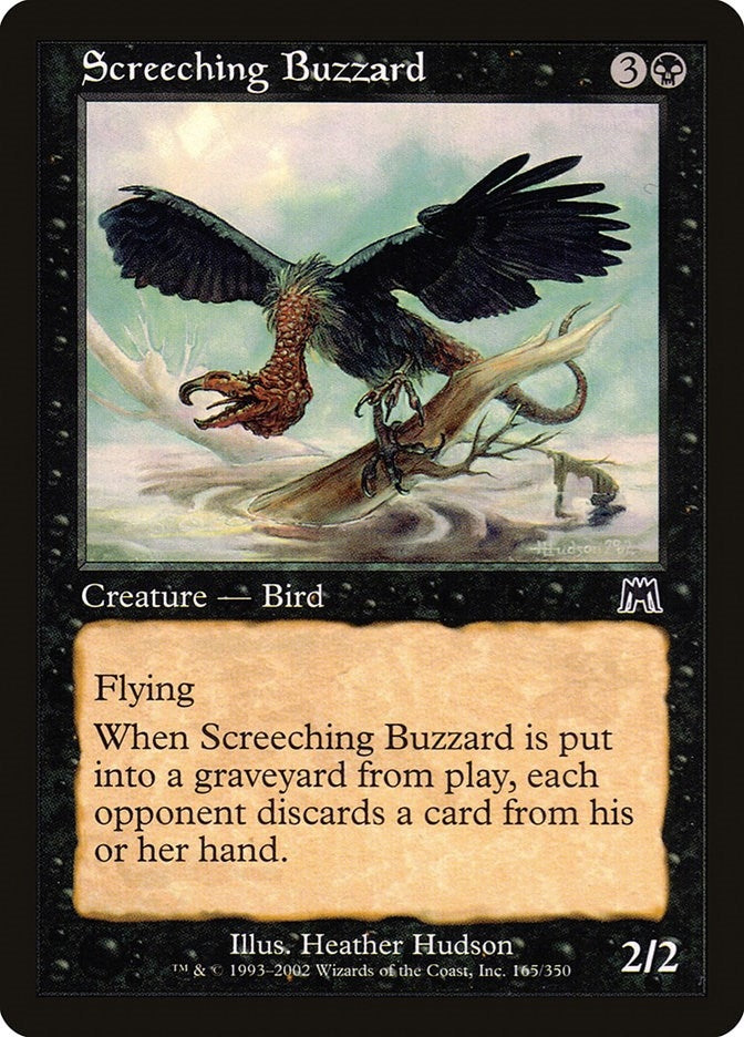 Image for Screeching Buzzard (165) [Onslaught] - Magic: The Gathering
