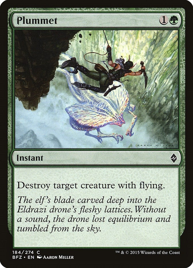 Image for Plummet (184) [Battle for Zendikar] - Magic: The Gathering