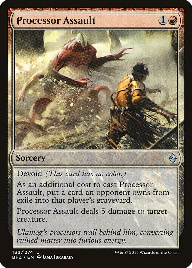 Image for Processor Assault (132) [Battle for Zendikar] - Magic: The Gathering