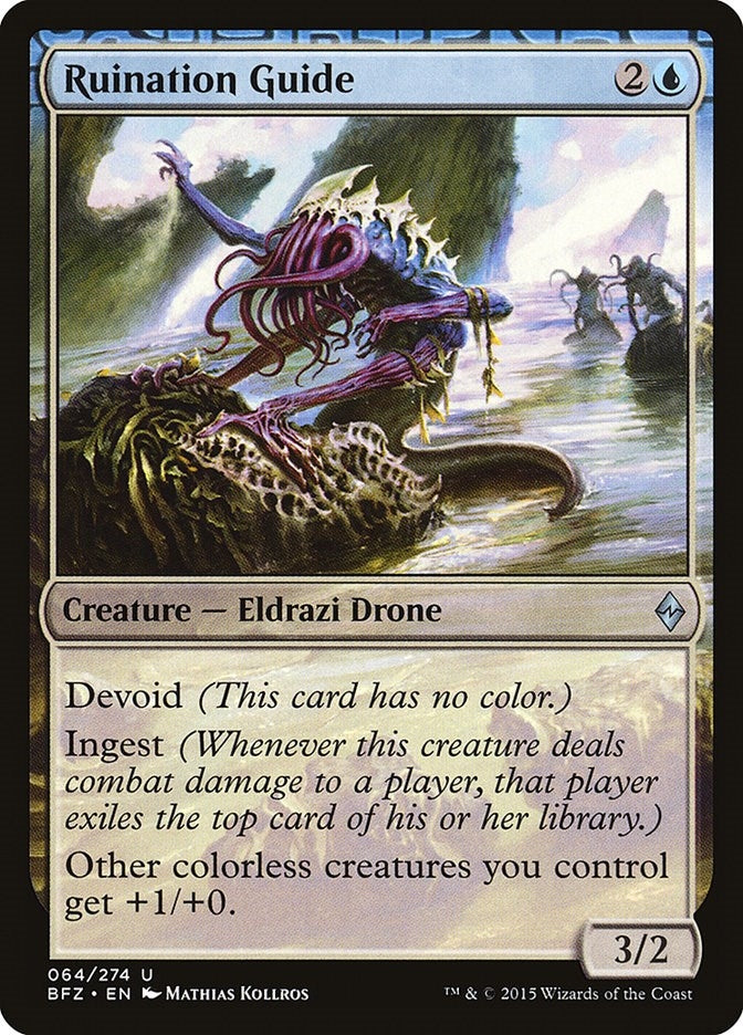Image for Ruination Guide (64) [Battle for Zendikar] - Magic: The Gathering