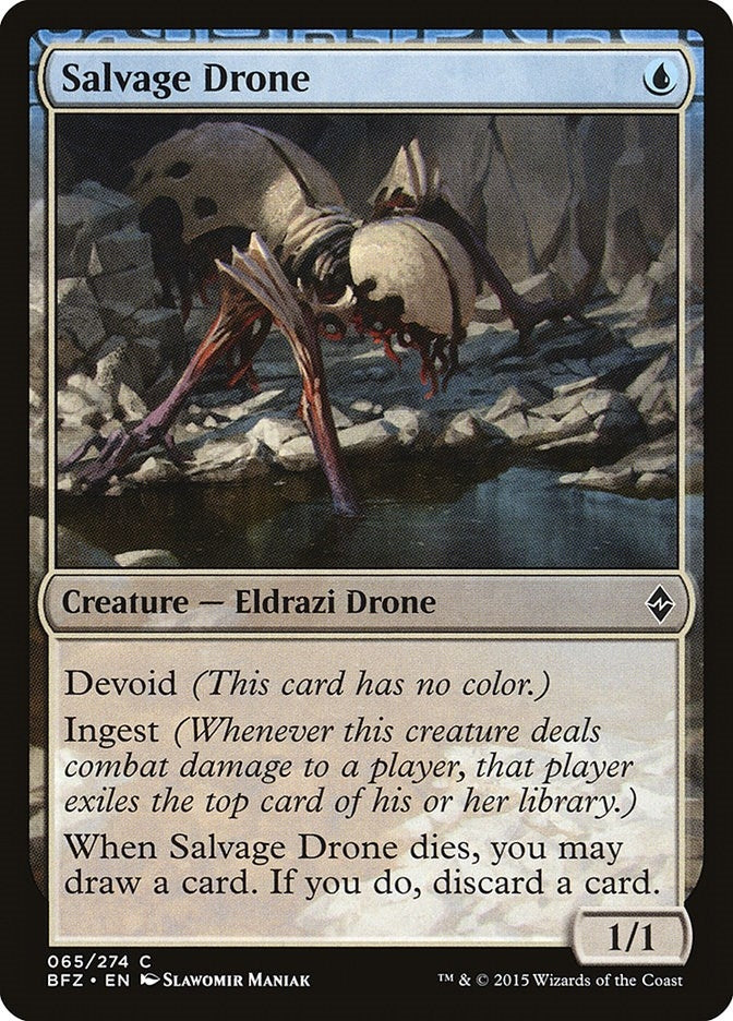 Image for Salvage Drone (65) [Battle for Zendikar] - Magic: The Gathering