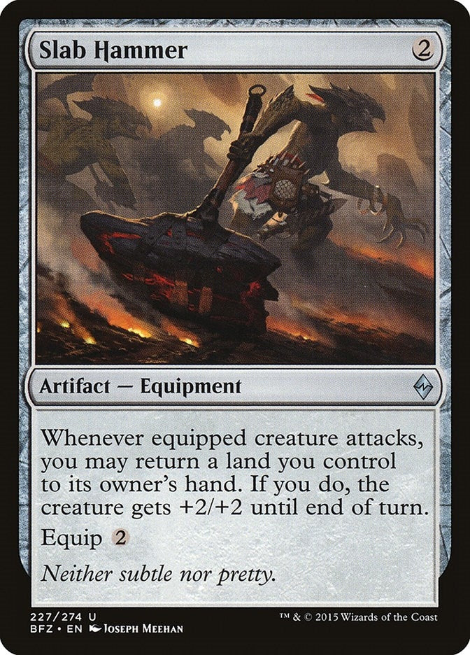 Image for Slab Hammer (227) [Battle for Zendikar] - Magic: The Gathering