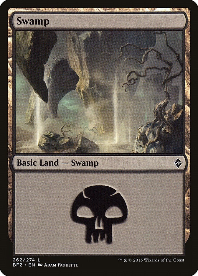 Swamp (262) (262) [Battle for Zendikar]