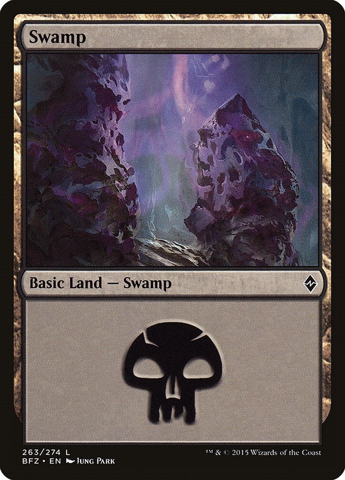Image for Swamp (263) (263) [Battle for Zendikar] - Magic: The Gathering