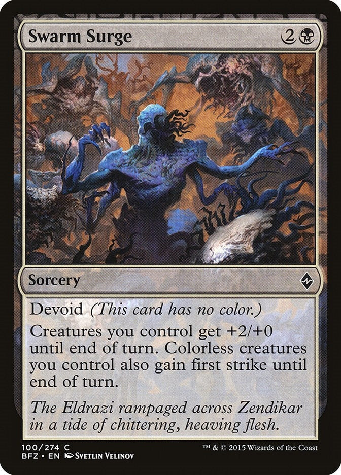 Image for Swarm Surge (100) [Battle for Zendikar] - Magic: The Gathering
