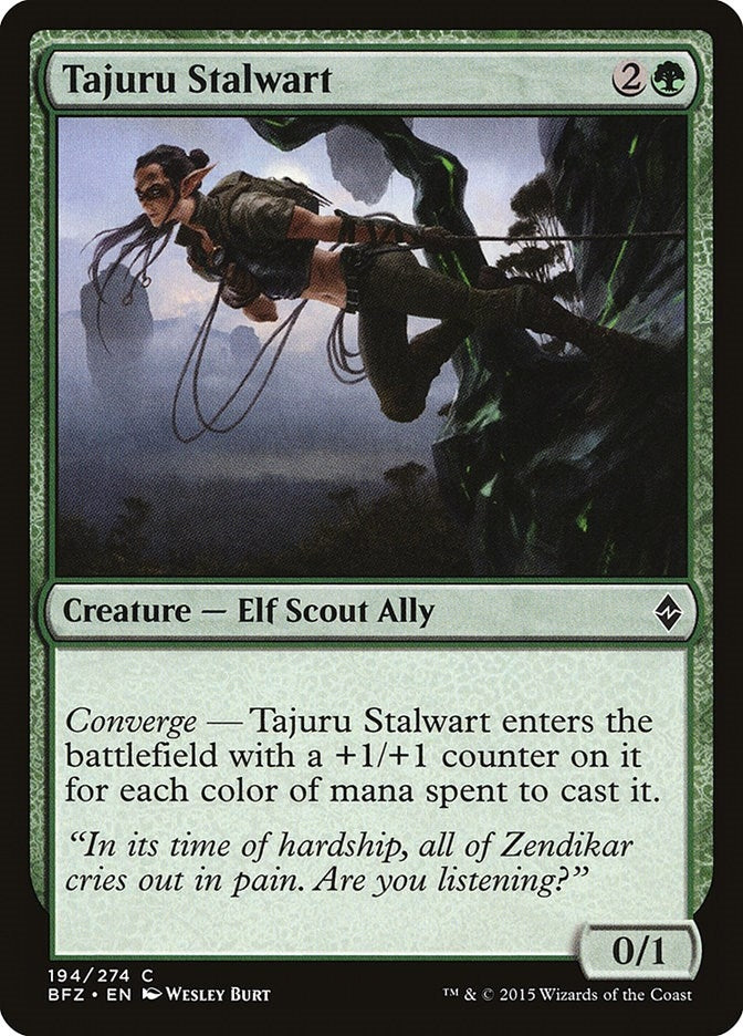 Image for Tajuru Stalwart (194) [Battle for Zendikar] - Magic: The Gathering