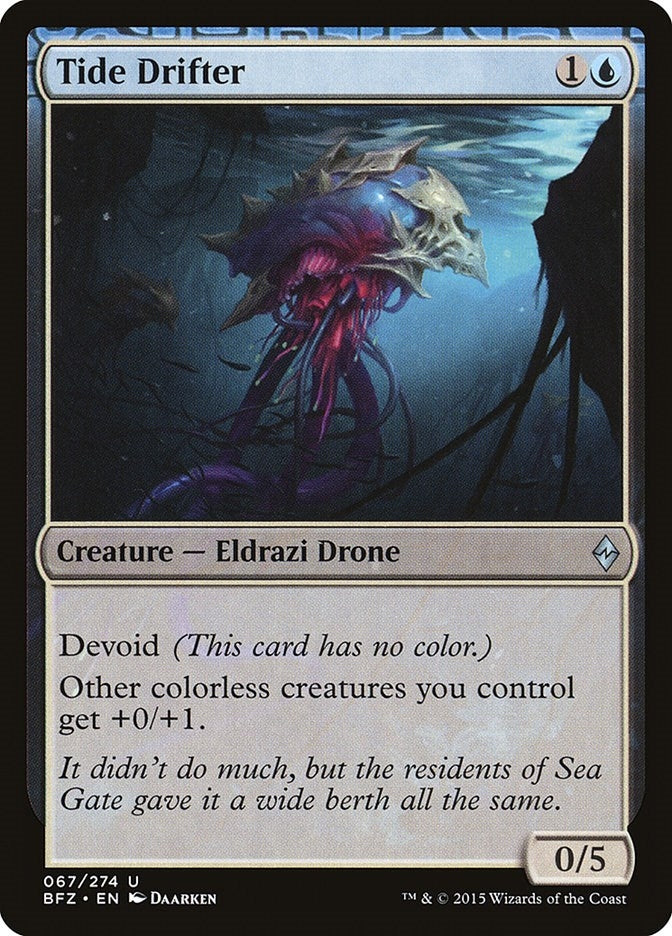 Image for Tide Drifter (67) [Battle for Zendikar] - Magic: The Gathering